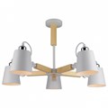 Люстра на штанге Arte Lamp Oscar A7141PL-5WH - фото 4869530