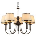 Подвесная люстра Arte Lamp Alice A3579LM-5AB - фото 4869979