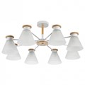 Люстра на штанге Arte Lamp Tyler A1031PL-8WH - фото 4870349