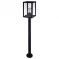 Наземный высокий светильник Arte Lamp Belfast A4569PA-1BK - фото 4870394