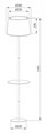 Торшер с полкой Arte Lamp Connor A2102PN-1WH - фото 4870519 Торшер с полкой Arte Lamp Connor A2102PN-1WH - фото 4870519