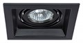Встраиваемый светильник Arte Lamp Canis A6661PL-1BK - фото 4871427