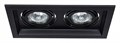 Встраиваемый светильник Arte Lamp Canis A6661PL-2BK - фото 4871432