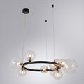 Подвесная люстра Arte Lamp Vincent A7790SP-10BK - фото 4871471
