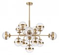 Люстра на штанге Arte Lamp Delacrua A7770SP-13PB - фото 4871569