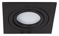 Встраиваемый светильник Arte Lamp Tarf A2168PL-1BK - фото 4871580