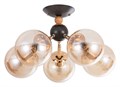 Люстра на штанге Arte Lamp Boston A4485PL-5BK - фото 4871596