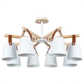 Люстра на штанге Arte Lamp Thomas A7032PL-8WH - фото 4871735