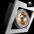 Встраиваемый светильник Arte Lamp Cardani Medio A5930PL-1WH - фото 4871815