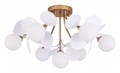 Потолочная люстра Arte Lamp Peacock A1369PL-7SG - фото 4872254