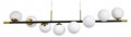 Подвесная люстра Arte Lamp Alcor A2224SP-8BK - фото 4872452