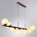 Подвесная люстра Arte Lamp Alcor A2224SP-8BK - фото 4872456