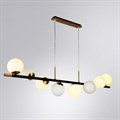 Подвесная люстра Arte Lamp Alcor A2224SP-8BK - фото 4872457