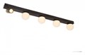 Накладной светильник Arte Lamp Zosma A2608PL-5BK - фото 4872493