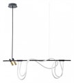 Светильник на штанге Arte Lamp Klimt A2850SP-45BK - фото 4872504