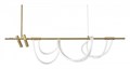 Светильник на штанге Arte Lamp Klimt A2850SP-45PB - фото 4872507