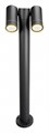 Наземный низкий светильник Arte Lamp Mistero A3302PA-2BK - фото 4872532
