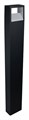 Наземный высокий светильник Arte Lamp Liverpool A1328PA-1BK - фото 4873124
