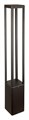 Наземный высокий светильник Arte Lamp Pherkad A2728PA-1BK - фото 4873168