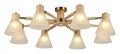 Потолочная люстра Arte Lamp Meleph A4096PL-8BR - фото 4873198