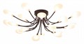 Потолочная люстра Arte Lamp Guimet A7423PL-20BK - фото 4873244