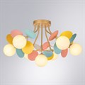Потолочная люстра Arte Lamp Peacock A1369PL-7MD - фото 4873599