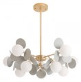 Люстра на штанге Arte Lamp Peacock A1369SP-10GY - фото 4873600