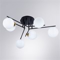 Потолочная люстра Arte Lamp Gemini A2243PL-6BK - фото 4873710