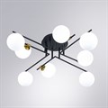 Потолочная люстра Arte Lamp Gemini A2243PL-8BK - фото 4873712