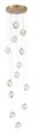 Подвесная люстра Arte Lamp Faberge A2451SP-75PB - фото 4873756