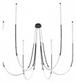 Подвесная люстра Arte Lamp Klimt A2850SP-42BK - фото 4873799