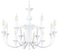 Подвесная люстра Arte Lamp Collinetta A4094LM-12WH - фото 4873865