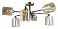 Люстра на штанге Arte Lamp Merci A4185PL-6BK - фото 4873883