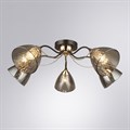 Потолочная люстра Arte Lamp Lily A4366PL-5BK - фото 4873890