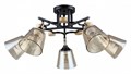 Люстра на штанге Arte Lamp Glassy A5078PL-5BK - фото 4873908