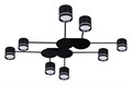 Потолочная люстра Arte Lamp Legacy A8024PL-8BK - фото 4874021