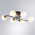 Потолочная люстра Arte Lamp Andrea A8141PL-6BK - фото 4874062