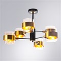 Люстра на штанге Arte Lamp Carlo A8205SP-6BK - фото 4874070