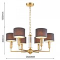 Подвесная люстра Favourite Laciness 2609-6P - фото 4874649
