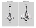 Подвесная люстра Ambrella Light TR TR3238 - фото 4898024