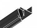 Профиль для контурной подсветки натяжного потолка Ambrella Light GP GP4100BK - фото 4899961