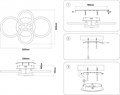 Потолочная люстра Ambrella Light FA FA3811 - фото 4900163
