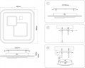 Накладной светильник Ambrella Light FA FA7712 - фото 4900208