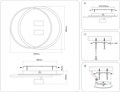 Накладной светильник Ambrella Light FL FL51393 - фото 4900348
