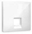 Накладка для розетки RJ-11 или RJ-45 Ambrella Volt Quant AP1120 - фото 4904816