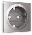 Накладка для розетки с заземлением Ambrella Volt Quant AP5060 - фото 4905077
