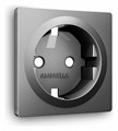 Накладка для розетки с заземлением Ambrella Volt Quant AP6560 - фото 4905220