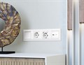 Розетка 2хUSB type A и C без рамки Ambrella Volt Quant MA111010 - фото 4905381 Розетка 2хUSB type A и C без рамки Ambrella Volt Quant MA111010 - фото 4905381