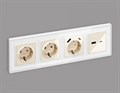 Розетка 2хUSB type A и C без рамки Ambrella Volt Quant MA311010 - фото 4905489 Розетка 2хUSB type A и C без рамки Ambrella Volt Quant MA311010 - фото 4905489