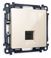 Розетка телефонная RJ-11 со штрокой, без рамки Ambrella Volt Quant MA312030 - фото 4905496